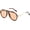 Brown/Champagne, variant on Aviator Sunglasses for Women Men 2026 Retro Metal Sun Glasses 70s Big Square Aviators Shades