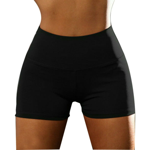 Ruewey - Women Hot Pants Gym Yoga Shorts Dance Sports Bodycon Stretchy ...