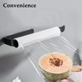 thumbnail image 1 of GUANGHONG Multifunctional paper towel rack with screws for kitchen and bathroom Vegetable Rack for Kitchen with Net Cover, 1 of 9