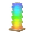 thumbnail image 1 of Lámpara de noche LED con luz ambiental que cambia de color y control táctil, lámpara de mesa, lámpara de noche para el hogar, dormitorio, sala de, 1 of 9