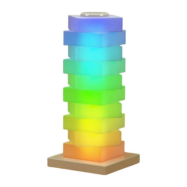 Lámpara de noche LED con luz ambiental que cambia de color y control táctil, lámpara de mesa, lámpara de noche para el hogar, dormitorio, sala de