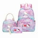 thumbnail image 1 of Sanrio-mochila de Hello Kitty para niñas y mujeres, morral escolar de colores con bolsa de almuerzo, mochila de viaje para adolescentes, 3 unidades por juego, 1 of 4