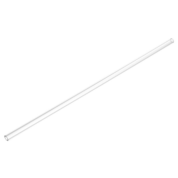 Uxcell Clear Rigid Tubing 5mm(3/16") x 8mm(5/16") x 1Ft Length Round Plastic Polycarbonate Tube