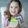 thumbnail image 2 of ACDANC Green Baby Sippy Cup with Handle - 150ml, 2 of 4