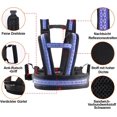 thumbnail image 2 of Cinturón de seguridad para niños, asiento trasero de motocicleta ajustable, con dos asas, tiras reflectantes, material transpirable, 2 of 4