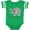 Football Green and White, variant on Inktastic Loved by My Nona Grandma Boys or Girls Baby Bodysuit