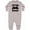 AC-Heather Grey, variant on Boxing Future Boxer Baby Fleece Romper