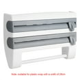 thumbnail image 3 of Paper Towel Holder,Kitchen Sauce Bottle Storage Kitchen Cling Film Rack Kitchen Storage Rack Solid Performance, 3 of 8