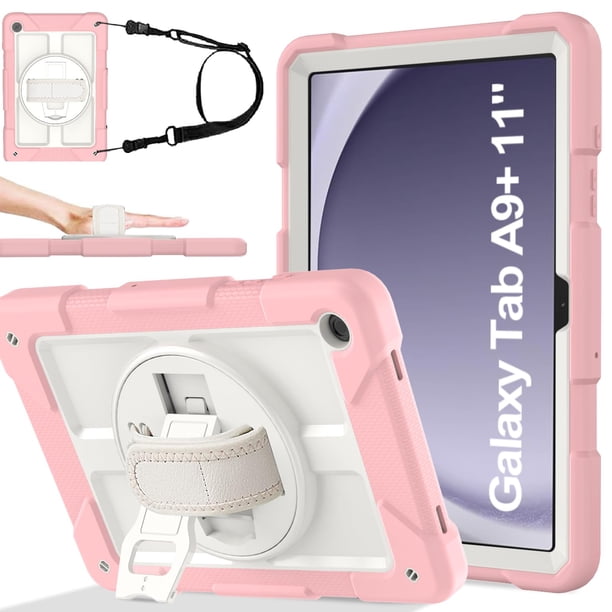 Funda BMOUO para Samsung Galaxy Tab A9 Plus 11" 2023 Rosa