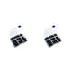 thumbnail image 2 of Inteprter Chinchetas de madera, marcadores de mapa, tachuelas, tachuelas de pared reutilizables impermeables, pasador de tablero, pasador DWZ1417 2Conjunto, 2 of 6