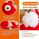 thumbnail image 4 of Peluche de pez dorado de 13.8 pulgadas, suave y adorable, regalo para niños, color rojo, 4 of 5
