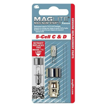

Maglite LMXA501 - C&D Xenon Replacement Lamp