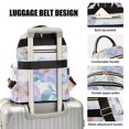 thumbnail image 3 of FORMRS Mini Backpack Purse for Women Travel Daypack Casual Shoulder Bag, Pastel Flower Pattern, 3 of 7