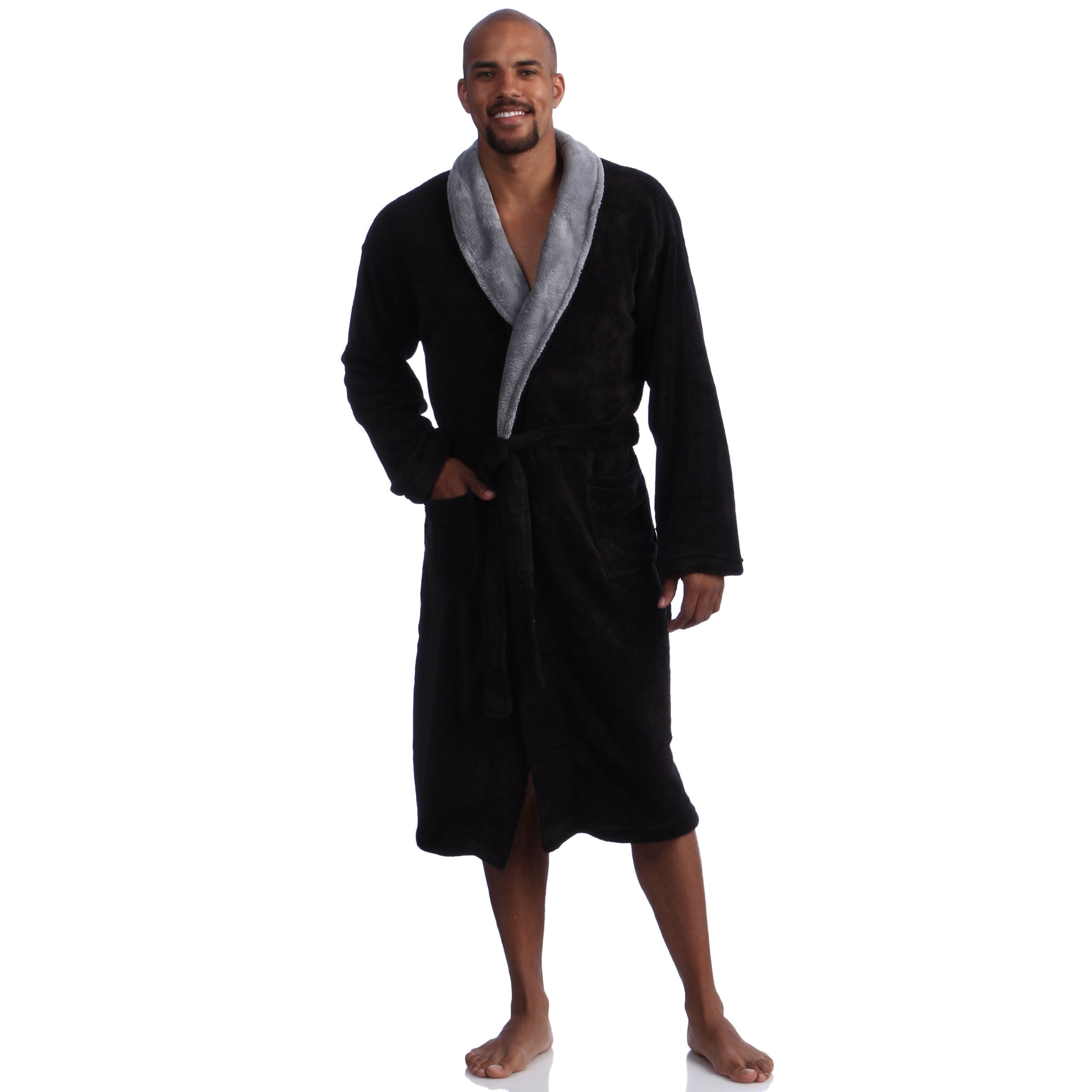 mens fuzzy robe