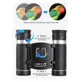 thumbnail image 4 of Product 200x25 Upgraded HD Binoculars Folding Mini Telescope BAK4 Optical Hunting Outdoor Campin, 4 of 5