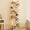 White, variant on Casacomoda 8 Tier Tree Bookshelf, Bookcase with LED Lights, Display Floor Standing Storage Shelf, Book Organizer Shelves for Home Office, Living Room, Vintage