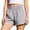 Gray, variant on Guluxicc Girls Dolphin Pants Kids Athletic Shorts with Elastic Waist Summer Silk Running Workout Active Shorts