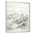 thumbnail image 2 of Designart "Tranquil Mountain Majesty IV" Landscape Mountains Floater Framed Canvas Prints, 2 of 5
