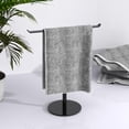 thumbnail image 7 of NIFFGAFF Towel Rack T-Shape Hand Holder for Bathroom, Headband and Lightweight Bathroom Racks, Kitchen Black Holder,Stainless Steel Waterproof Counter Organizer, 7 of 7