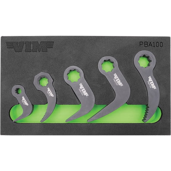 VIM Hand Tools PBA100 5 PC. PRY BAR ATTACHMENT SET VIM-PBA100