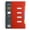 Red, variant on LYINGF Multi Subject Notebook,Organizer Notebooks for Note Taking,Color Notepad,B5 210 Sheets,Office,Home,Subject Dividers Journal,Academic Planner,B5 Ruled Writing Pad,Study Organizer