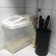 thumbnail image 3 of GUOOL Portable Storage Container Vacuum Seal Visual Design Boxes for Kitchen White White Color, 3 of 8