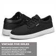 thumbnail image 3 of Men's Walking Shoes, Casual Sneakers - Comfortable Lightweight Slip on Skate Shoes Black Size 8.5, 3 of 5