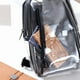 thumbnail image 2 of Bolsa de pecho de PVC de hombro transparente con puerto de carga USB portátil para el trabajo Tmvgtek Para Estrenar, 2 of 5