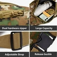 thumbnail image 4 of Waterproof Nylon Multi-layer Camouflage Sling Bag Fanny Pack Outdoor Waist Bag Phone Pouch C, 4 of 8