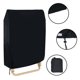 thumbnail image 3 of Funda para sillas plegables para exteriores, protección solar UV a prueba de polvo, cojín impermeable para silla reclinable, funda negra para muebles, 1 ud., 3 of 5