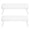 White, variant on Suodoka 2 PCS Arm Rest for Nails Tech Rectangle Foldable Washable Manicure Hand Rest Cushion for Nail Lamp Height Less Than 8cm White (12.6 in / 32 cm)