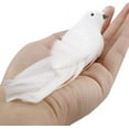 thumbnail image 5 of LIMEI 12 Pcs Set, Foam Artificial Dove Ornaments, 15 cm, Wedding & Christmas Decor, 5 of 7
