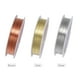 thumbnail image 4 of Alambre de cobre resistente a la decoloración, 0.8mm de diámetro, 2.5 metros de largo, ideal para proyectos de joyería DIY, decoración del hogar y manualidades creativas., 4 of 6