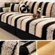 thumbnail image 4 of Cojín de Sofá de Punto Grueso, 70 X 150 Cm | Cojín de Asiento Cálido, Suave y Antideslizante para Otoño E Invierno | Costuras Reforzadas Duraderas | Color Negro, Gris, Café y Naranja | Ideal para Sil, 4 of 6