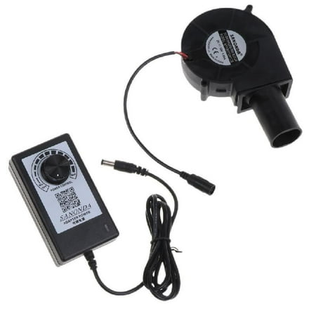 

BBQ Blower Charcoal Chimney Starter BBQ Fan Smoker Fan Electric Blower Starter