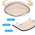 thumbnail image 4 of Uxcell Fanny Pack, Waterproof Belt Bag Crossbody Bum Bag for Travel Workout, Khaki, 4 of 6