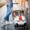 thumbnail image 3 of Happy New Year 2026 Italian Greyhound Holiday Balloons Party Snow Travel Luggage Cover Greyhound Dog Lover Suitcase Dust Protective Decor - 13018, 3 of 5