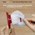 thumbnail image 2 of Disposable Vacuum Cleaner Filters General Purpose Handheld Household, 2 of 8