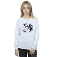 thumbnail image 2 of Netflix Womens The Witcher Wolf Logo Infill Sweatshirt, 2 of 3