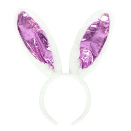 Way to Celebrate Purple Bunny Ears Headband