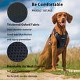 thumbnail image 2 of Arnés para perros Funfox, tamaño mediano, ajustable, negro, 2 of 8
