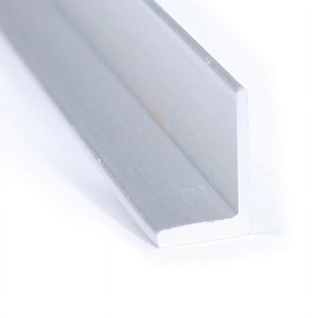 M-D 61143 Angle  3/4 in L Leg  72 in L  1/8 in Thick  Aluminum  Mill