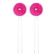 thumbnail image 2 of 2 cordones para patines con cascabeles, 25 cm, ligeros, para patinar. Rosa roja, 2 of 9