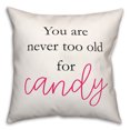 thumbnail image 2 of Creative Products Pink Trick Or Treater 18 x 18 Spun Poly Pillow, 2 of 3