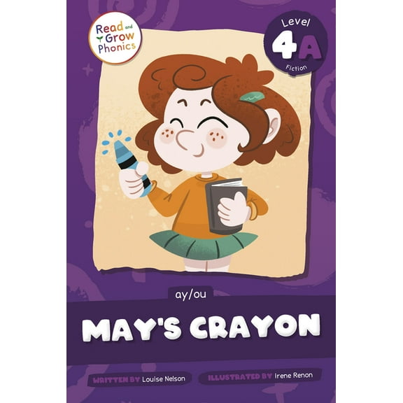 May's Crayon: Level 4a (Ay/Ou), (Paperback)