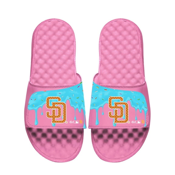 Unisex ISlide Pink San Diego Padres Ice Cream Drip Slide Sandals