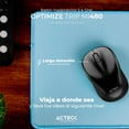 thumbnail image 4 of Mouse ACTECK OPTIMIZE TRIP MI480 1600dpi 2 botones Inalambrico USB 2.4 Ghz Negro AC-934169 Acteck AC-934169, 4 of 5