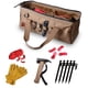 thumbnail image 5 of Toystoory Bolsa de almacenamiento de herramientas para tienda de campaña, clavos de clavija, caja de transporte de viento, impermeable, Type2 NO2, 5 of 6