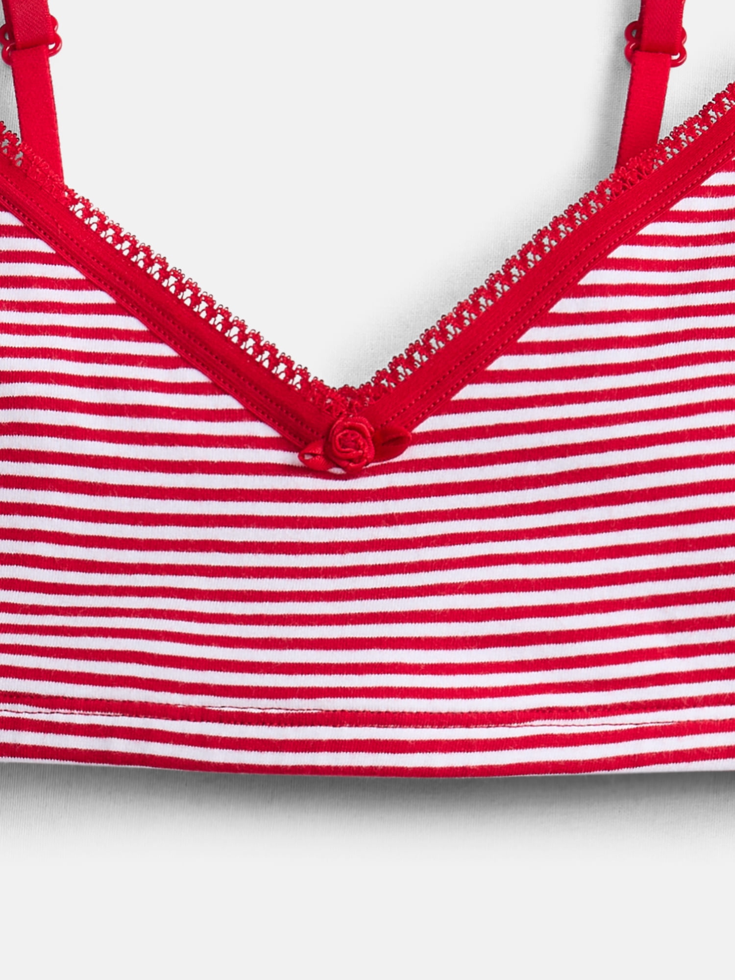 Weekend Academy Girls 2Pk Cotton Triangle Bralette, Sizes XS to XXL
