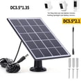 thumbnail image 4 of YIGSECU Solar Panel for Rings Camera 5.5mm 3.5mm Rings Solar Panel for Security Camera Rings Solar Panel for Rings Stick Up Came, 4 of 7
